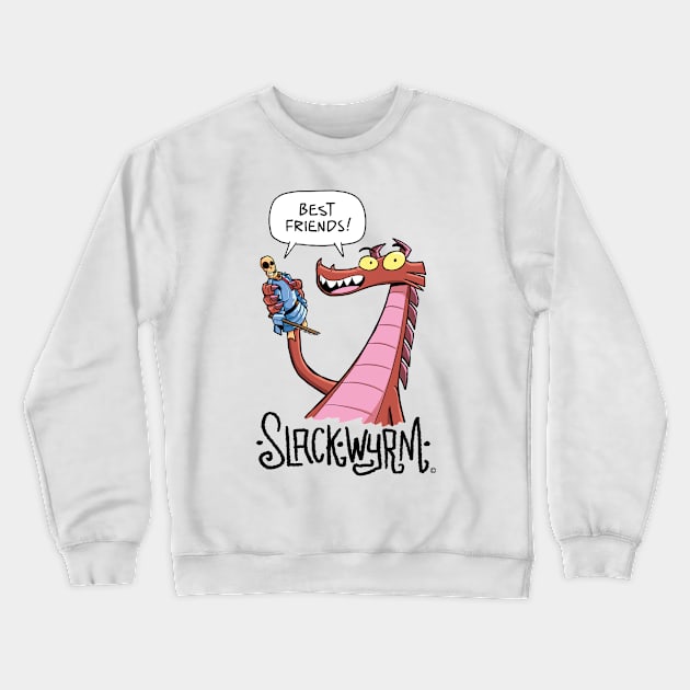 Best Friends Crewneck Sweatshirt by Slack Wyrm